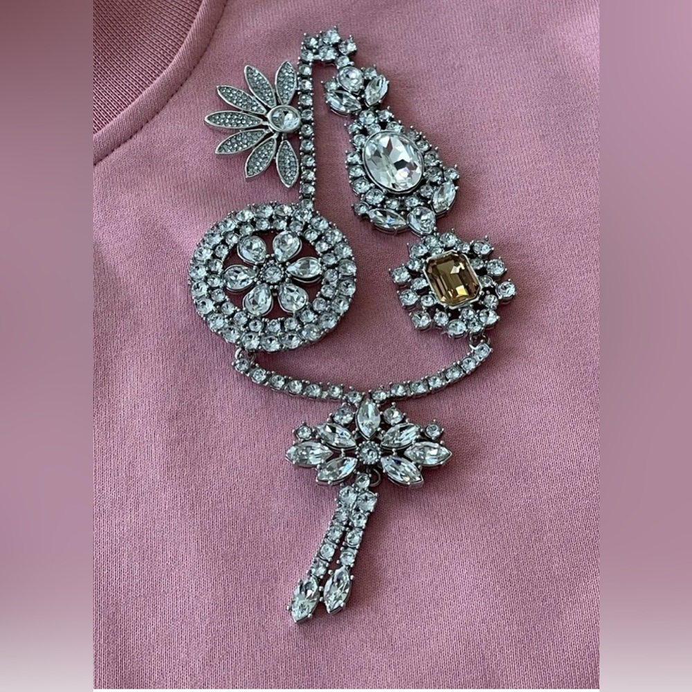 Burberry Crystal Brooch